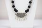  NECKLACE WITH PENDENT BLACK DORI 