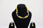  NECKLACE WITH PENDENT YELLOW DORI