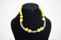  NECKLACE WITH PENDENT YELLOW DORI