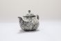 Khurja Pottery Tea Ketli Black Prt 1 Pc