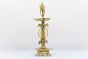 Brass Home Decor Five Diya Lamp 