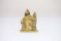 Brass Figurine A Black Laxmi Kuber Set 