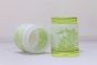 Glass Round Kitchen Jar Set of 2 Light Green