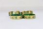 Glass Bangle set of 4 Radhe in Green