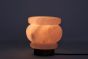 H Rock Salt  Pot Lamp