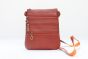 Leather Sling Bags Ladies Cherry