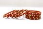 Selfee Fiber Bangle set of 8, Red (2x4)