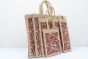 Jute Bag Combo Warliart Maroon Set Of 5Pc 