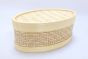 Bamboo Oval Box Small