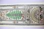 Pattachitra T Silk Tribal Tree  Green 20"*9"