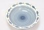 Khurja Pottery Soup Plate Gray 7.5"