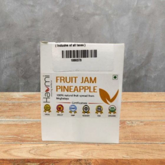 100% Natural Pineapple Jam 250 GM