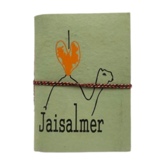 DIARY BAHI CAMEL GREEN 5"*7"