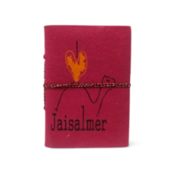 DIARY BAHI CAMEL RED 5"*7"