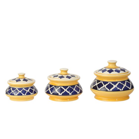 Handi Set Khurja Pottery Painting Image 1