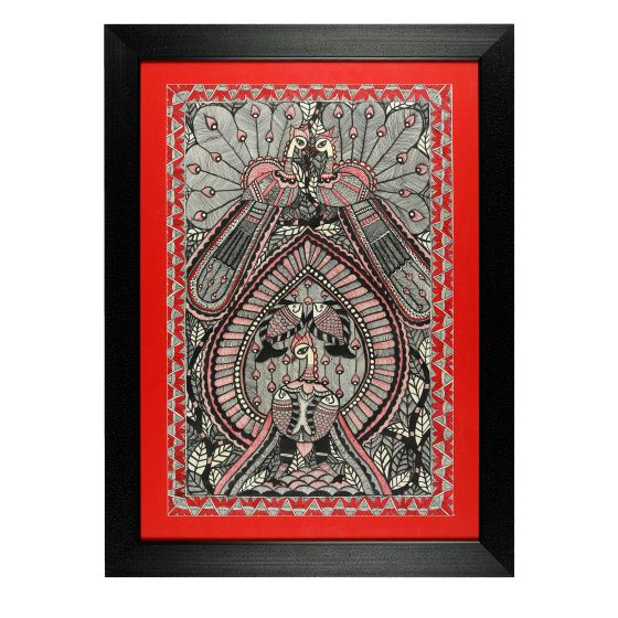 Madhubani Framed Paintings 27/20 Fine Range