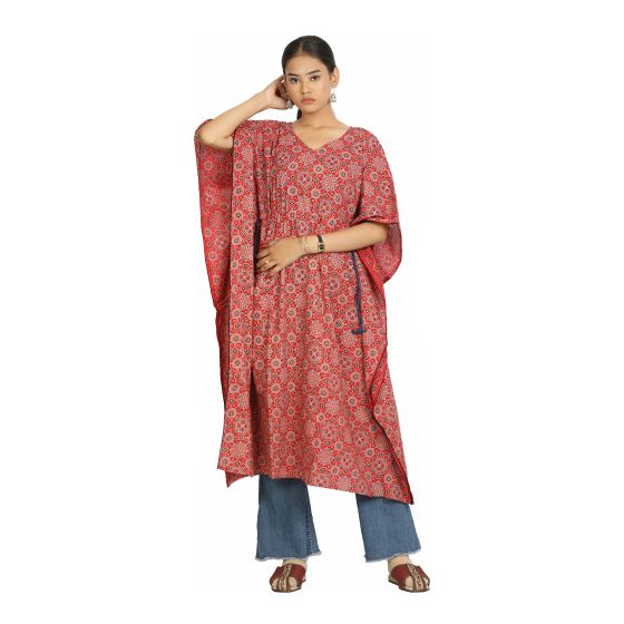 KURTA KAAFTAAN BLOCK PRINT