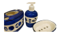 Soap Dispenser set Khurja Pottery