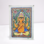 Paintings Madhubani Ganesha Handmade Paper 1/4th