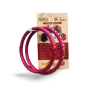 Bangles Sikki Multicolour Red Free Size