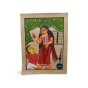 Painting Bengal Pattachitra Babu Culture Red 10*14"