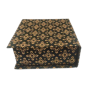 DIARY SLIP BOX BLACK WITH GOLDEN4"*4"