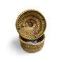 Temple Box Golden Grass Colorful 4"