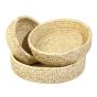 Natural Tray (Set of 3)