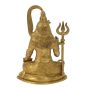 Idol Brass Metal Shiva Sitting Fine 8"