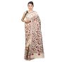 Saree kantha stitch Tussar Image 2