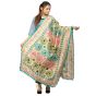 Phulkari Dupatta chanderi SILK Image 1