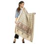 Dupatta Tussar Silk Kantha Stitch Image 1