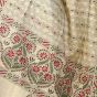 Dupatta Tussar Silk Kantha Stitch Image 2