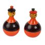 Balancing Doll Small Pair Orange 