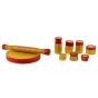 Wooden Handicraft Cooking Set Yellow for Kids