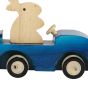 Rabbit Car Blue 