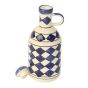 Oil Bottle Khurja Pottery Blue Bricks 