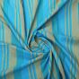 Bedspread  Cotton Blue With Yellow 90x100 (Double Bed Sheet with Pillow Cover)