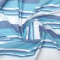 Bedspread  Cotton Sky Blue With White Blue 90x60 (Single Bed Sheet without Pillow Cover)