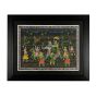 Miniature Painting Procession Cotton Image 1