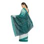 SAMBALPURI CTN GREEN WITH WHITE 