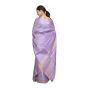 SAREE PURE KOSA SILK PLAIN PURPLE