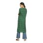 KURTI IKKAT GREEN XL