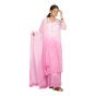 SUIT SET MIRROR BOOTA JAAL CHIFFON LIGHT PINK XL