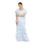 LONG NIGHTY WHITE & BLUE XXL