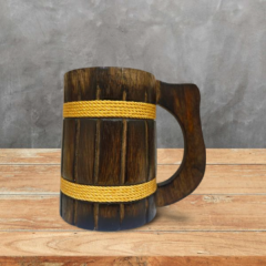 Beer Cup Wooden