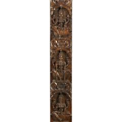 Wall Decor Wood Carving Ashta Antique Image 1