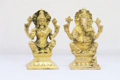 Brass Idiol Ganesh Laxmi Set 