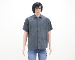 Cotton Shirt Half Sleeves (Dark Grey 40)