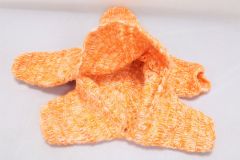 Infant Woolen Dress Orange